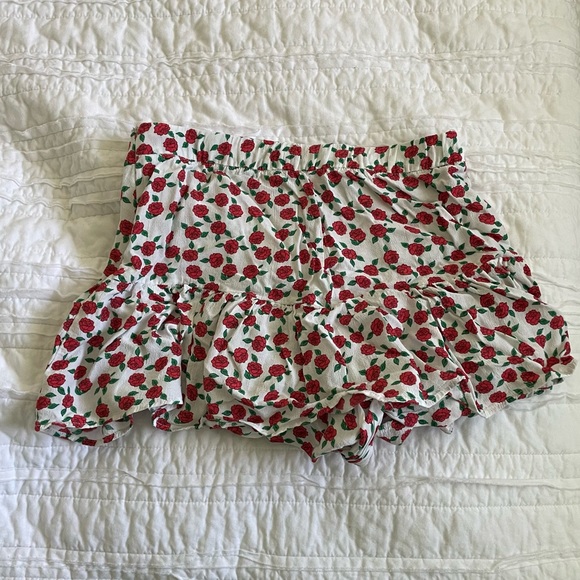 Zara Printed Rose Skort - Picture 5 of 7